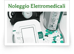 Noleggio sanitari ed elettromedicali